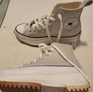 Converse High-Top Sneakers - Cream